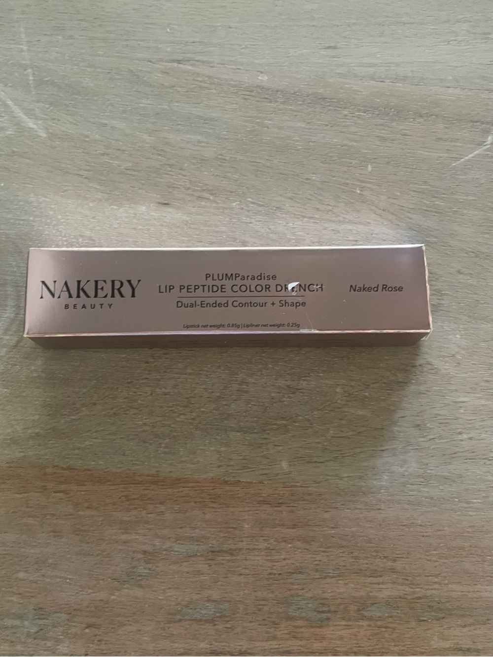 Nakery PLUMParadise Lip Peptide Color Plunch - Naked Rose